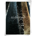 Solid Boa Plush Faux Fur with Embossed